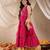 girls georgette sleeveless v neck neck gota pati embellished lehenga choli set with dupatta for girls (ks-ranifoil)