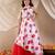 girls silk blend sleeveless round neck gota pati embellished lehenga choli set with dupatta for girls (iw-offwhitegown)