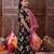 girls foil printed ready to wear lehenga choli with dupatta (l-bottlegreenfoil)