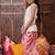 girls striped pure cotton kurti with dhoti pants (dh-offwhitelurex)