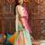 girls striped regular kurta with sharara & dupatta (sha-kotaleheriya)