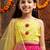 girls woven design ready to wear lehenga with blouse & dupatta (l-magentamirror)