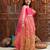 girls gotta patti ready to wear lehenga with blouse & dupatta (l-magentagreengota)