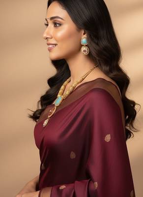 Multicolor gold plated stainless steel jewellery set 3