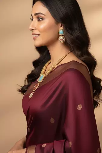 Multicolor gold plated stainless steel jewellery set