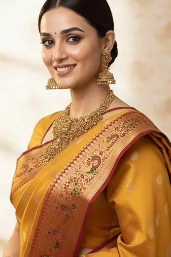 Gold gold plated stainless steel jewellery set