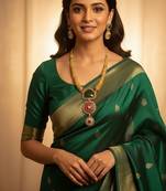 Multicolor gold plated stainless steel jewellery set