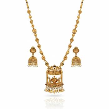 Gold gold plated stainless steel jewellery set 4