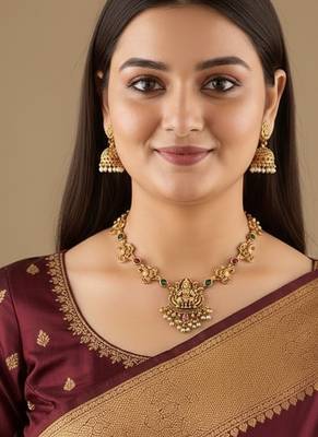 Gold gold plated stainless steel jewellery set 2