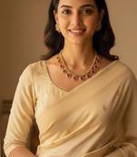 Red gold plated stainless steel jewellery set