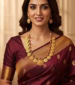 Gold gold plated stainless steel jewellery set