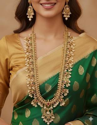 Gold gold plated stainless steel jewellery set 3