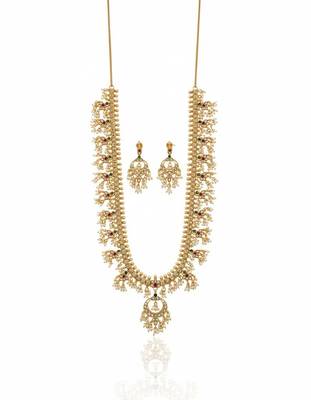 Gold gold plated stainless steel jewellery set 4