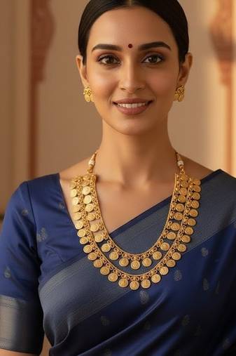 Gold gold plated stainless steel jewellery set