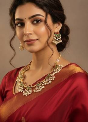 Multicolor gold plated stainless steel jewellery set 1