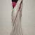 Designer Chinon Saree Decorated With Readymade Sequence Lace  And Contrast Sequence Embroidered Unstitched  Blouse Piece