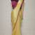 Designer Chinon Saree Decorated With Readymade Sequence Lace  And Contrast Sequence Embroidered Unstitched  Blouse Piece