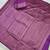 purple  soft art silk banarasi jacuard work designer party wear saree with unstitched blouse piece