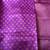 purple  soft art silk banarasi jacuard work designer party wear saree with unstitched blouse piece