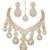 American diamond choker jewellery set - ideal for fashionable women's statement