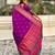 Purple soft paithani silk zari weaving saree with matching blouse piece