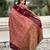 Peach soft silk zari weaving saree with matching blouse piece