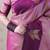 Mauve soft silk zari weaving saree with matching blouse piece