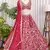 Rani Pink Zari & Sequins Embroidered Fox Georgette Lehenga Choli with Dupatta