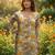  floral digital print muslin silk tunic / stylish short kurti for grilish