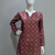  floral digital print muslin silk tunic / stylish short kurti for grilish