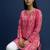  floral digital print muslin silk tunic / stylish short kurti for grilish