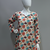  floral digital print muslin silk tunic / stylish short kurti for grilish