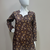  floral digital print muslin silk tunic / stylish short kurti for grilish