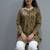  floral digital print muslin silk tunic / stylish short kurti for grilish