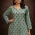  floral digital print muslin silk tunic / stylish short kurti for grilish