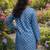  floral digital print muslin silk tunic / stylish short kurti for grilish
