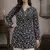  floral digital print muslin silk tunic / stylish short kurti for grilish