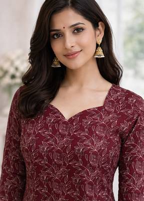  floral digital print muslin silk tunic / stylish short kurti for grilish 2