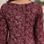  floral digital print muslin silk tunic / stylish short kurti for grilish