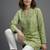  floral digital print muslin silk tunic / stylish short kurti for grilish