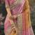 Four dyeing pure crepe saree with zari, moti, cut-dana & zarkhan work