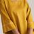 mustard yellow linen co-ord set for women