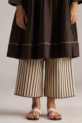 dark chocolate brown viscose co-ord set 4