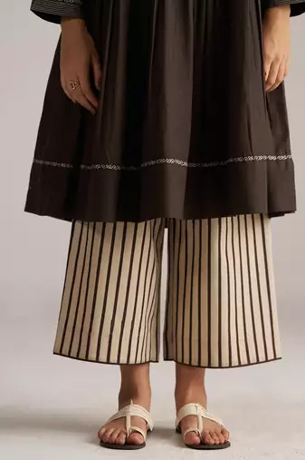 dark chocolate brown viscose co-ord set