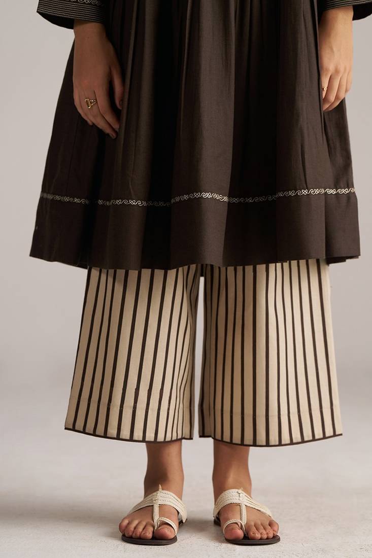 dark chocolate brown viscose co-ord set