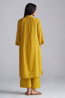 nugget gold yellow cotton co-ord set 5