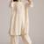 cream viscose co-ord set with full sleeve style