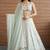 white floral festive lehenga choli set