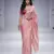 Pink silk saree set