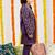 boys velvet thread work jodhpuri kurta pyjama set